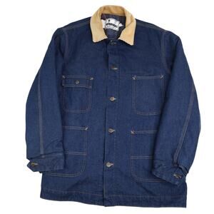 Vintage Sears Roebuck Blanket Lined Denim Chore Jacket Jacket